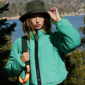 Free People Renegade Fleece Puffer